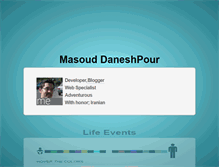 Tablet Screenshot of daneshpour.org
